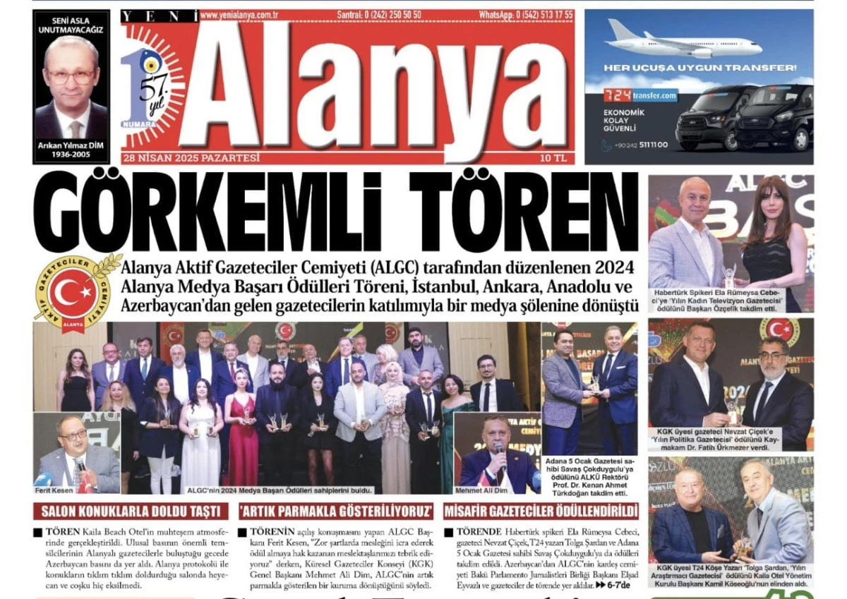 ALANYA&rsquo;DA &ldquo;&Ouml;D&Uuml;L&ndash;SKANDAL&rdquo; İDDİALARI: GAZETECİLİK CAMİASI MERCEK ALTINDA