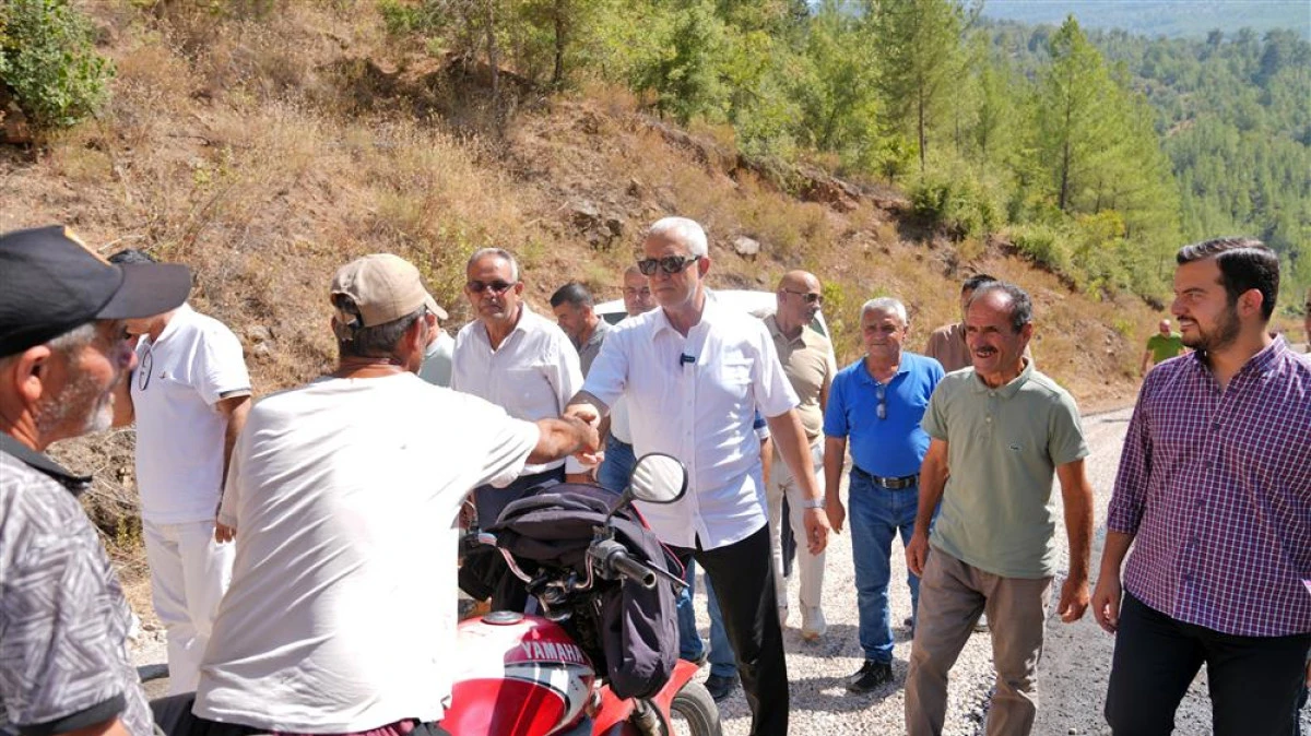 ALANYA'DA YAYLA YOLLARI BAKIMI YAPILIYOR