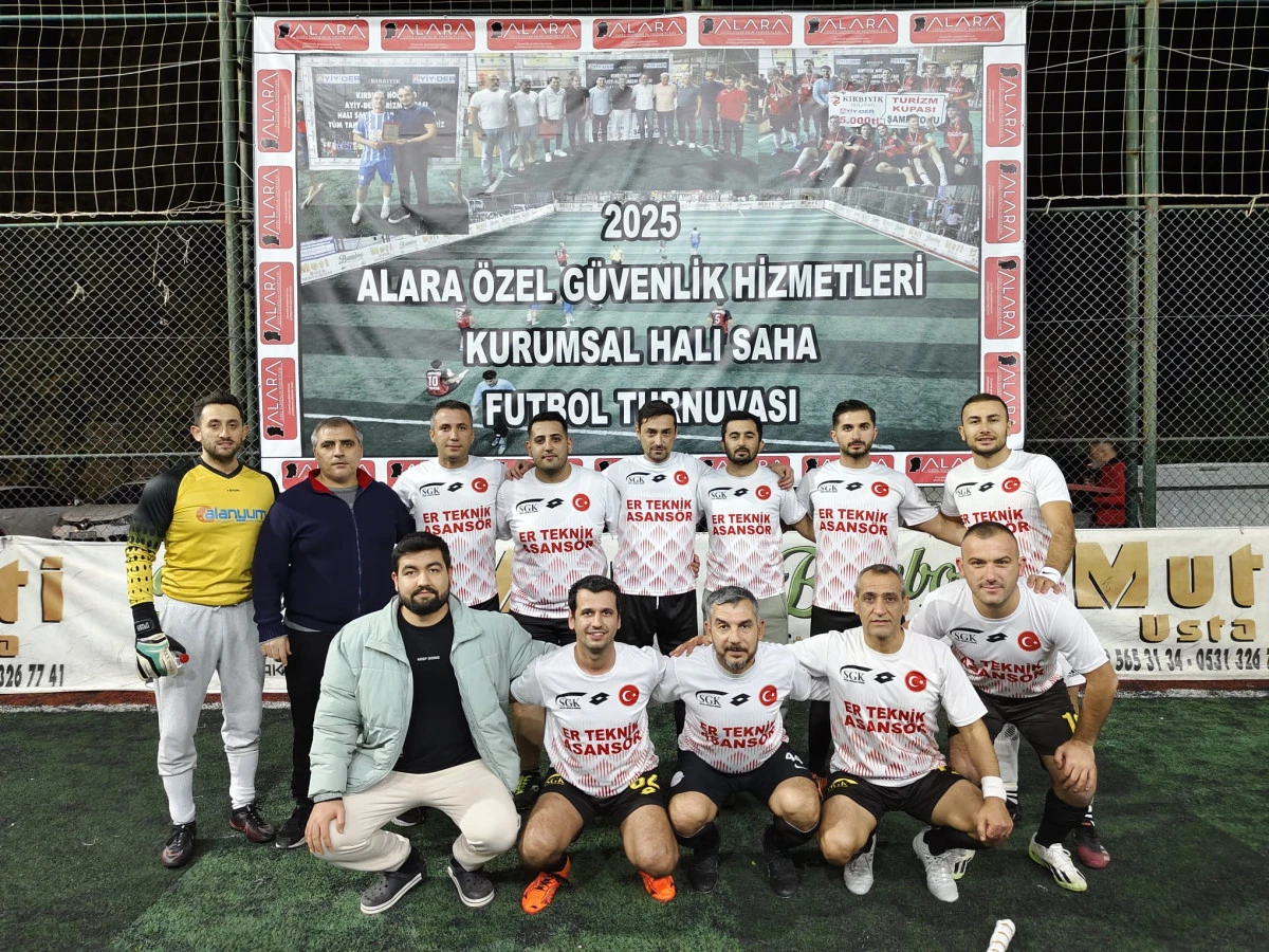Alara G&uuml;venlik Kurumlar Arası Futbol Turnuvası Başladı