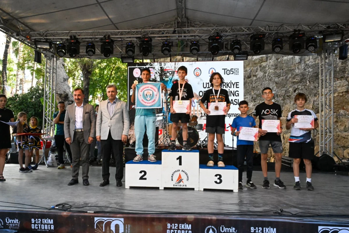 ANTALYA, U14 ORYANTİRİNG ŞAMPİYONASINA EV SAHİPLİĞİ YAPTI