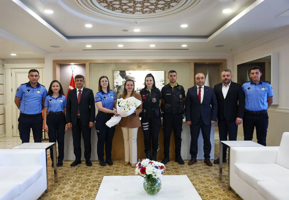 Başkan Vekili &Ouml;zdemir Zabıta Haftasını kutladı