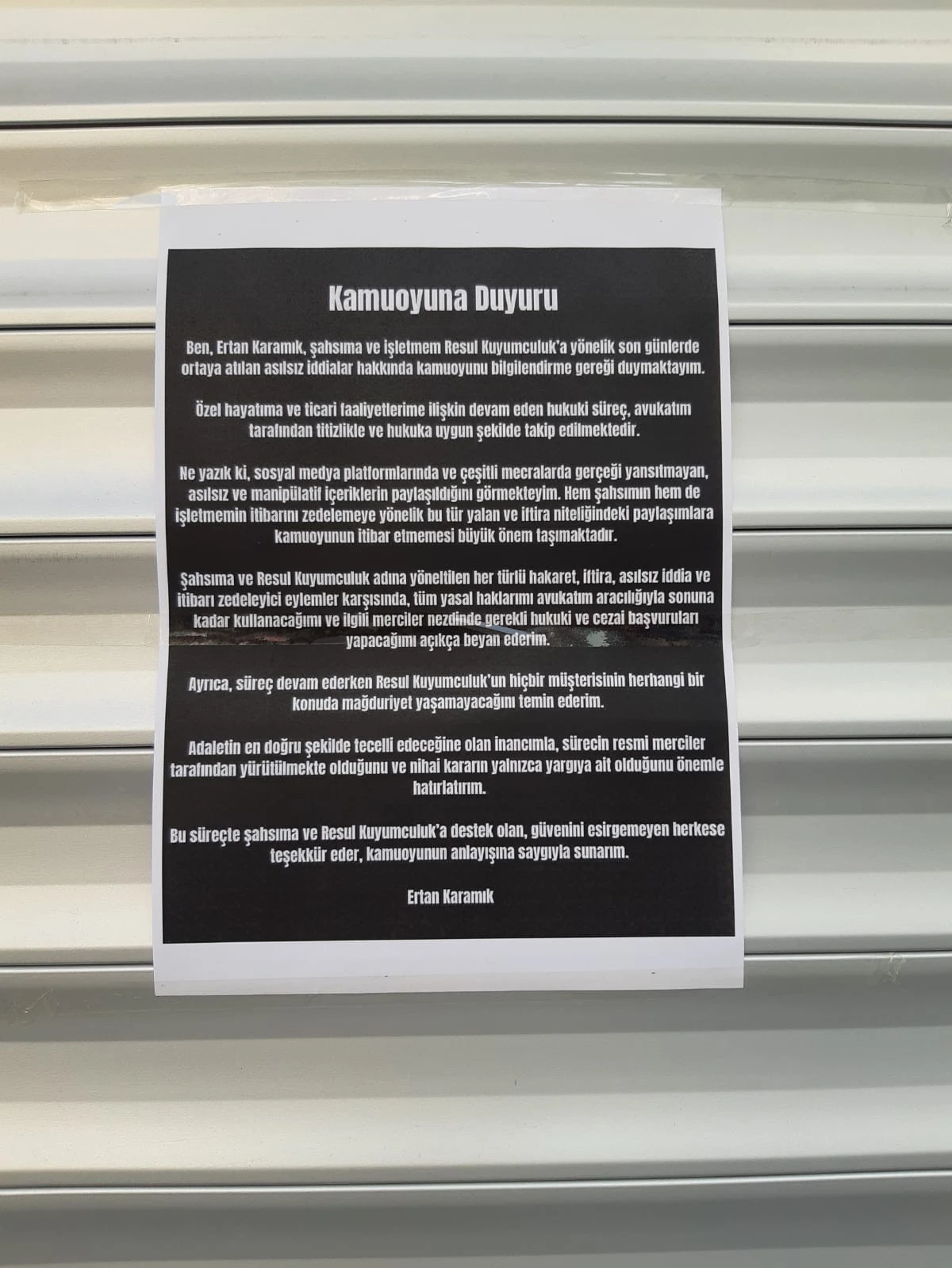 Büyükşehir Belediyesi operasyonunda tutuklanan kuyumcudan ilk açıklama!