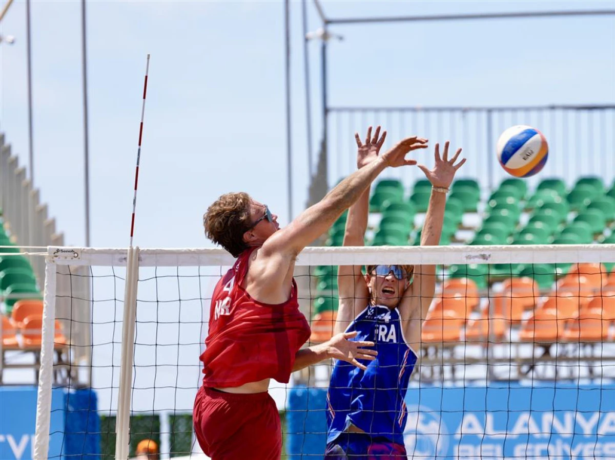 CEV PLAJ VOLEYBOLU MİLLETLER KUPASI ALANYA&rsquo;DA BAŞLADI