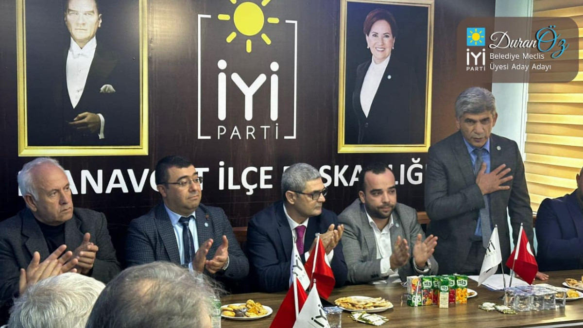 Duran Öz, Manavgat'ta adaylığını açıkladı