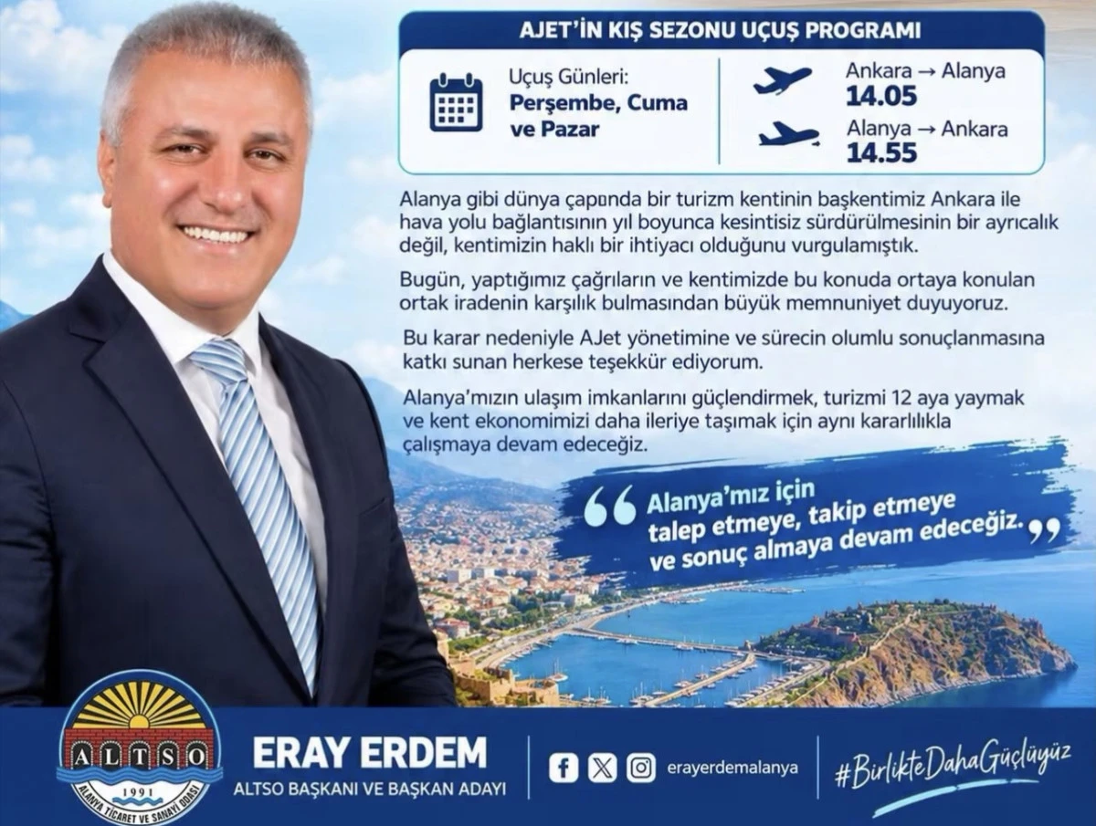 Eray Erdem: &ldquo;Talep ettik, takip&ccedil;isi olduk; sonu&ccedil; aldık&rdquo;