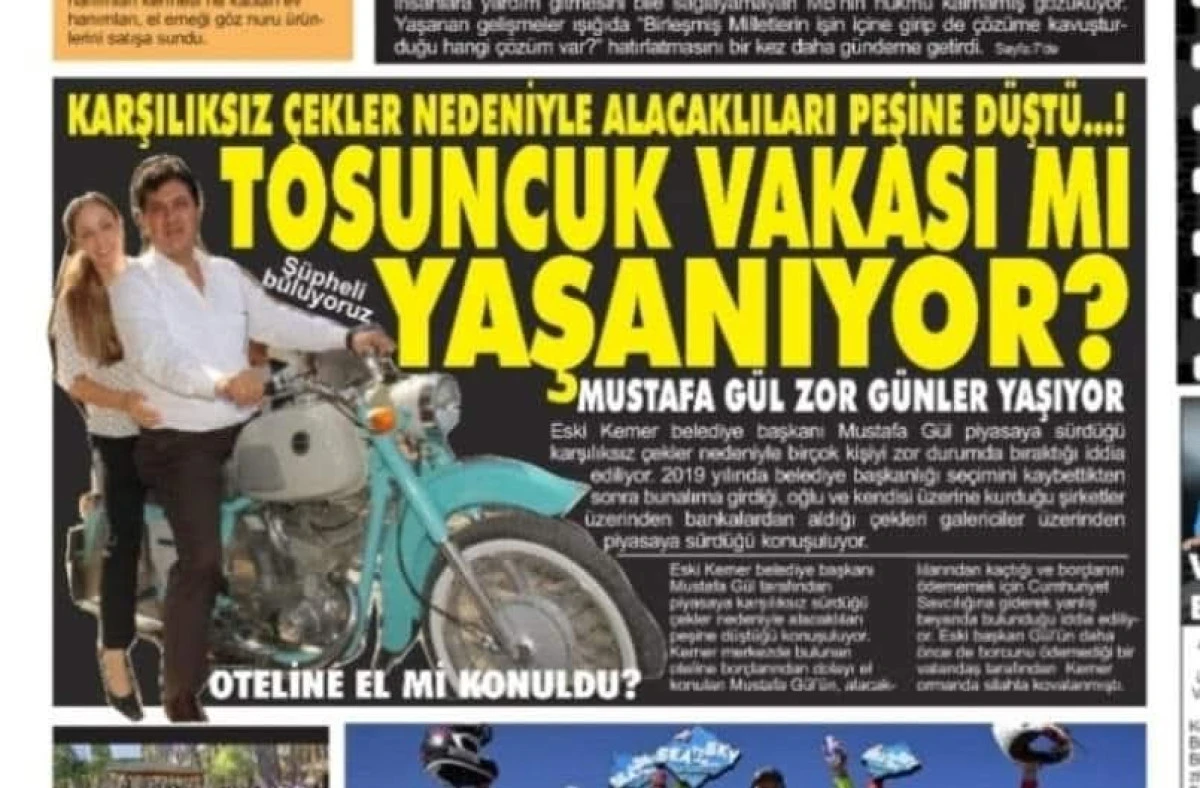 ESKİ BAŞKAN MAHKEMEDE KENDİNİ ELE VERDİ!