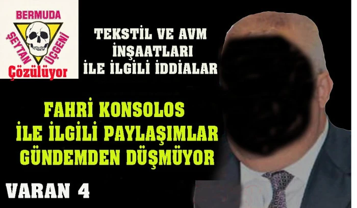 FAHRİ KONSOLOS, FRENİ PATLAMIŞ KAMYON GİBİ...!