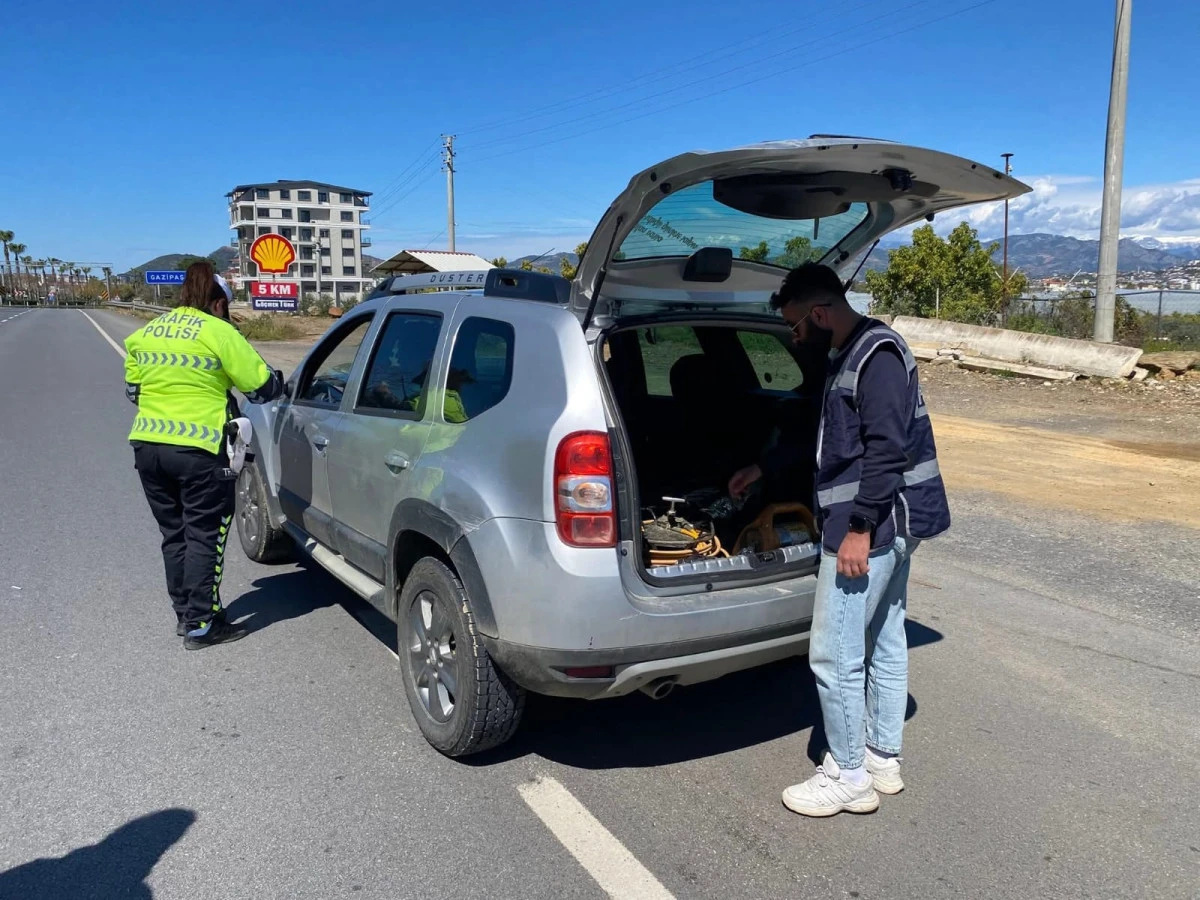 Gazipaşa&rsquo;da Polis Denetimleri Artırıldı