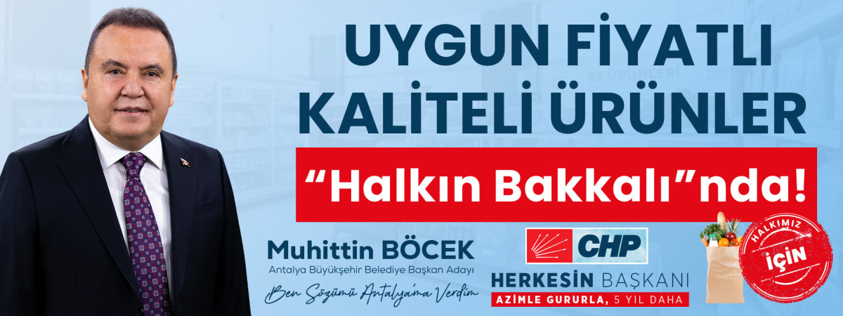 Halkın bakkalında