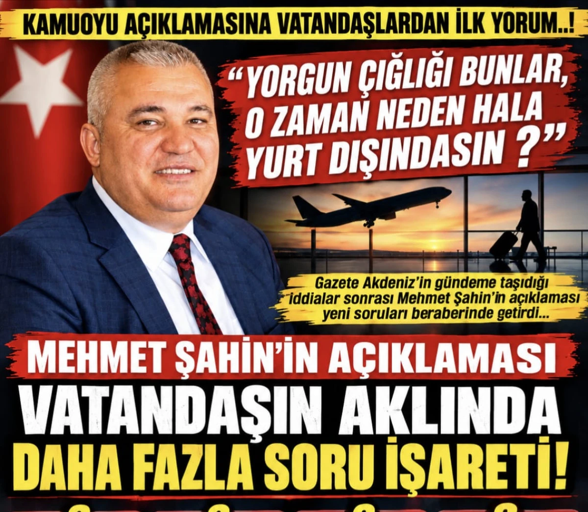 KAMUOYU A&Ccedil;IKLAMASINA VATANDAŞLARDAN İLK YORUM.. &ldquo; YORGUN &Ccedil;IĞLIĞI BUNLAR, O ZAMAN NEDEN HALA YURT DIŞINDASIN ?  &rdquo;