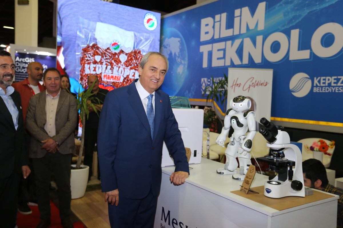 Kepez Belediyesi, City Expo Fuarı’nda göz doldurdu