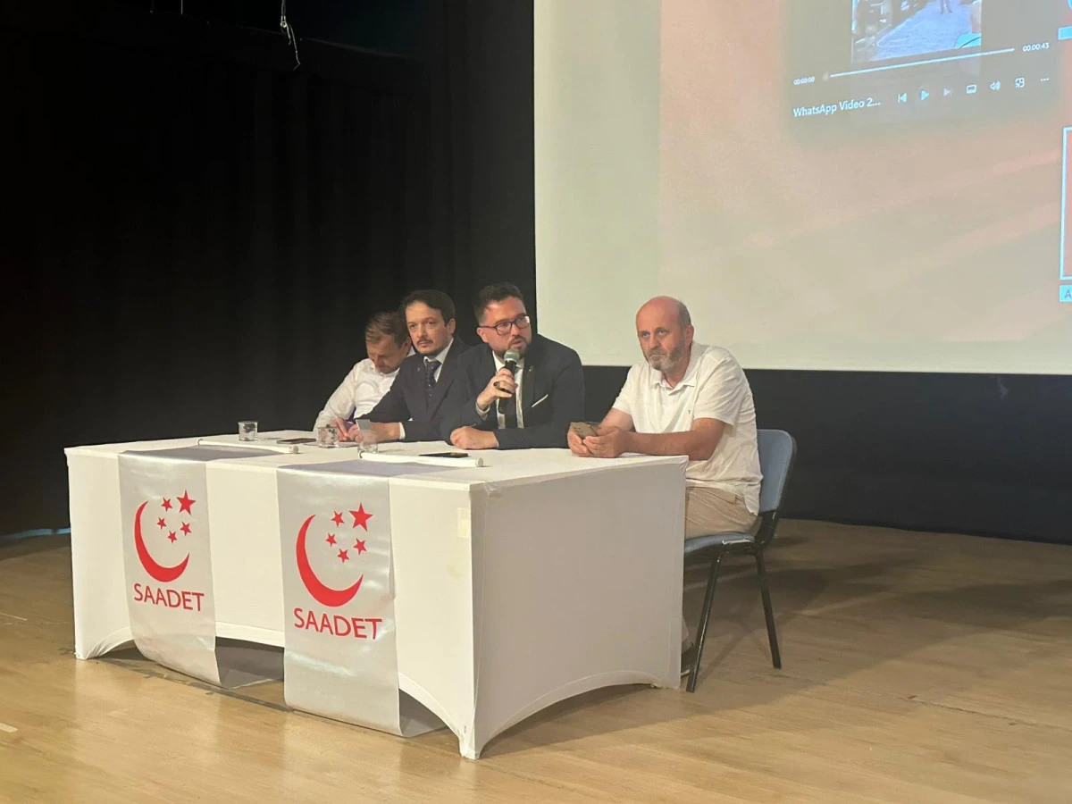 SAADET PARTİSİ ANTALYA&rsquo;DA G&Uuml;NDEMİ MASAYA YATIRDI