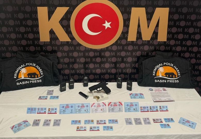 SAHTE GAZETECİLER TUTUKLANDI