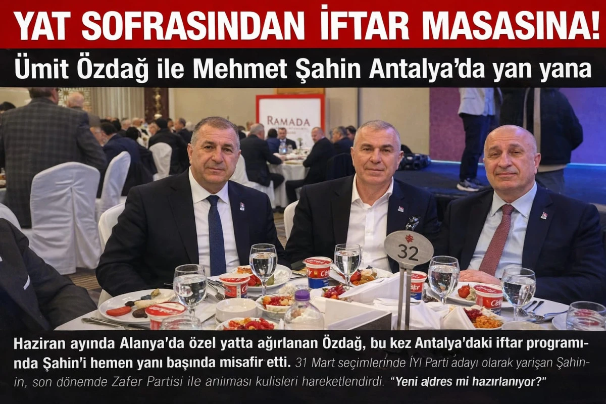 YAT SEFASINDAN İFTAR SOFRASINA