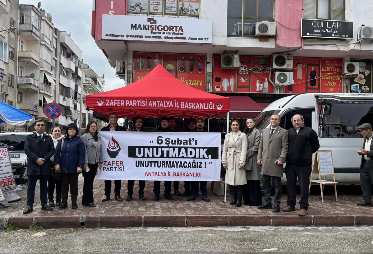 Zafer Partisi&rsquo;nden 6 Şubat deprem şehitleri i&ccedil;in lokma hayrı